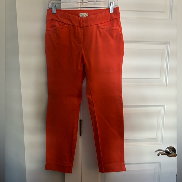 Spartina 449 Pants - Spartina 449 Orange Maren Pants